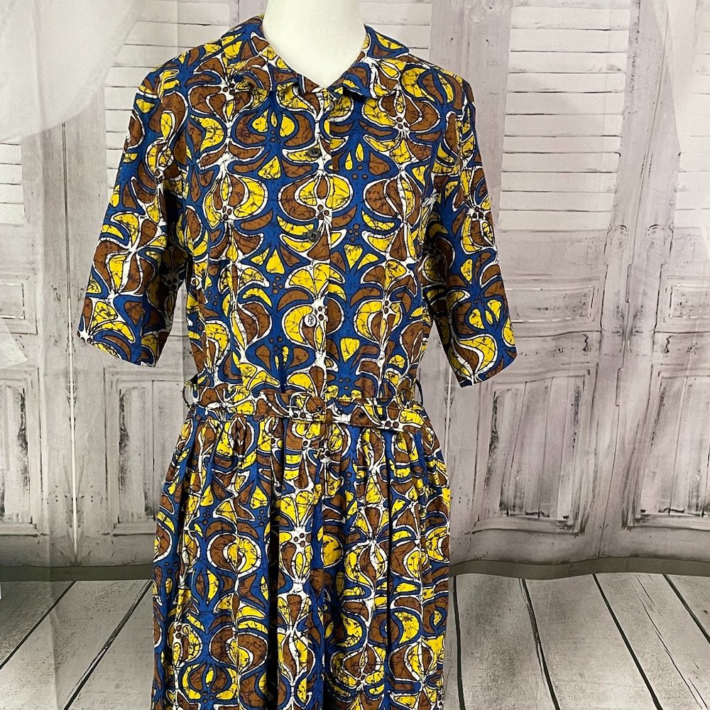 1950s Shirtwaist Dress